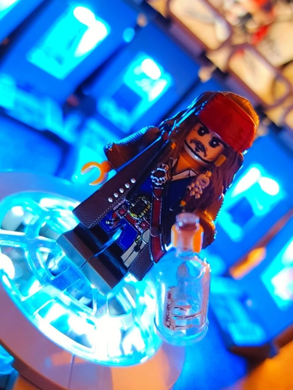 Jack Sparrow Pirates Of The Caribbean Minifigure Lego Compatible